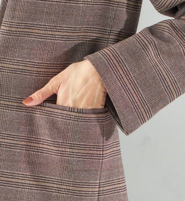 SHIPS for women「〈手洗い可能〉DELEGANT ダブルカラー ジャケット（セットアップ対応）」|ノーカラージャケット|