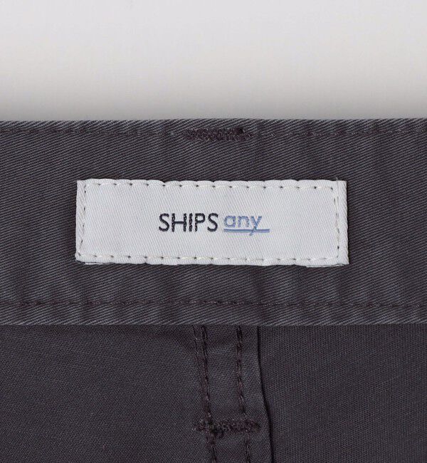 SHIPS any「SHIPS any:〈洗濯機可能〉フェードカラー ストレッチ スリム テーパード チノ パンツ◇」|チノ|