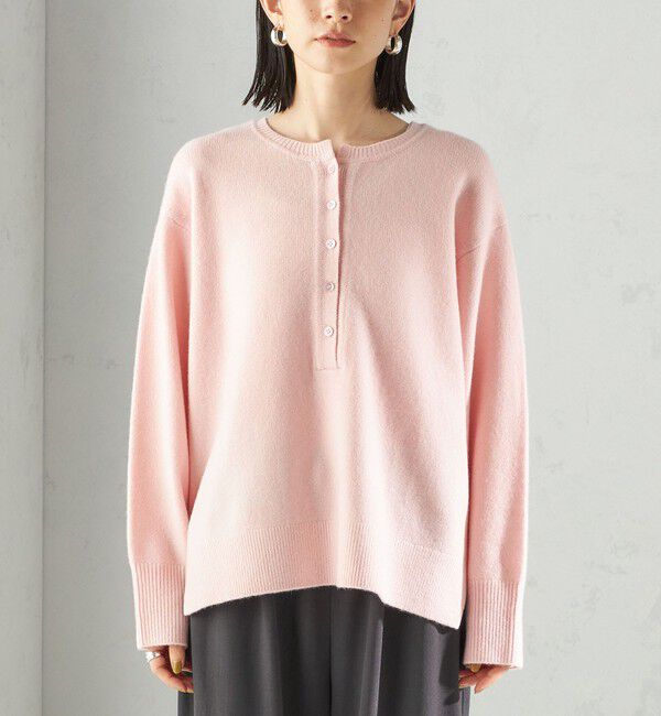 SHIPS for women「〈手洗い可能〉ウール カシミヤ 2WAY プルオーバー」|ニット・セーター|