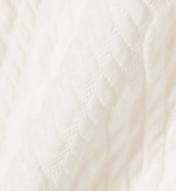 SHIPS for women「〈手洗い可能〉ケーブル ジャージー スキッパー プルオーバー」|Tシャツ・カットソー|