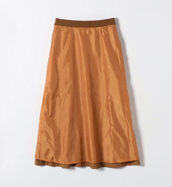 SHIPS any「SHIPS any: ポリエステル スエード フロント ボタン Aライン スカート」|スカート|