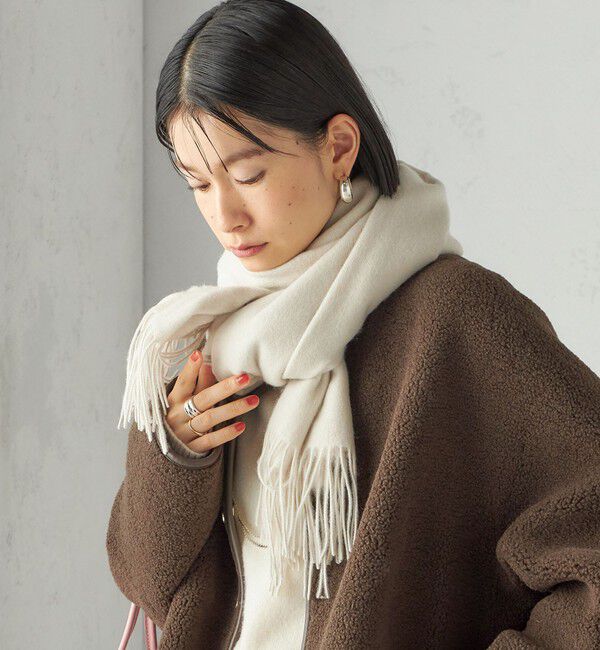 SHIPS for women「ウール カシミヤ ウォッシャブル ストール」|ストール|