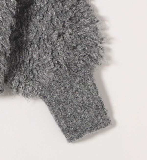 SHIPS any「SHIPS any: ループ ニット Vネック ショート カーディガン」|カーディガン|