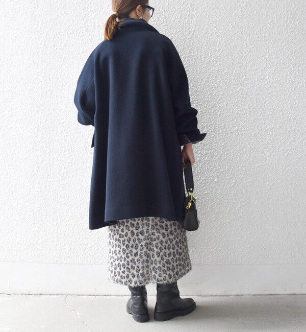 SHIPS any「SHIPS any: カシミヤ ミックス スタンドカラー ミドル コート」|その他|