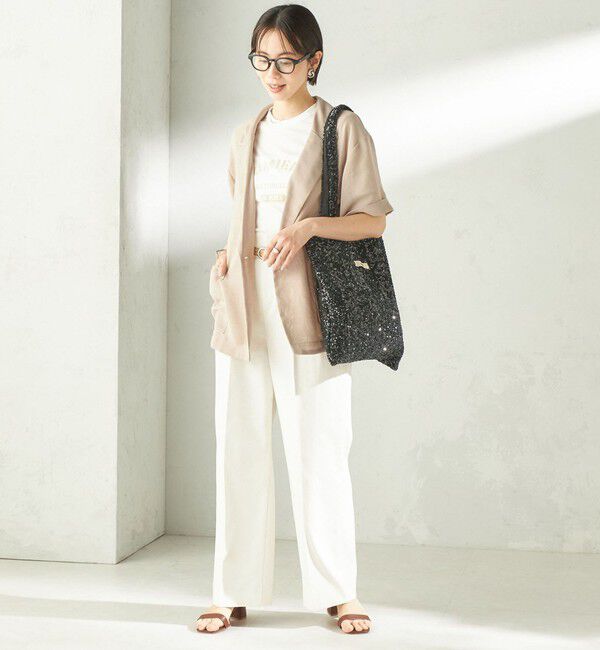 SHIPS for women「【一部SHIPS別注】Uhr: スパンコール トート バッグ」|トートバッグ|