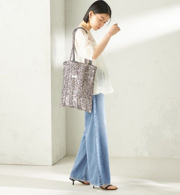 SHIPS for women「【一部SHIPS別注】Uhr: スパンコール トート バッグ」|トートバッグ|