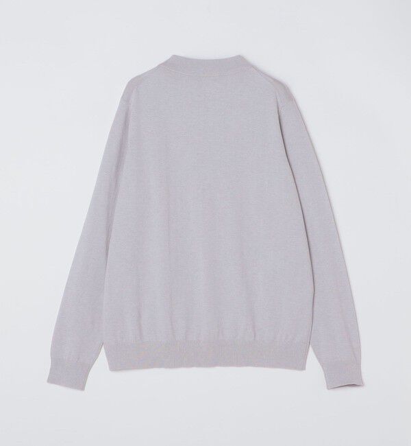 SHIPS「SHIPS:〈手洗い可能〉HANDFRAME 16ゲージ コットン/ウール モックネック ニット」|ニット・セーター|