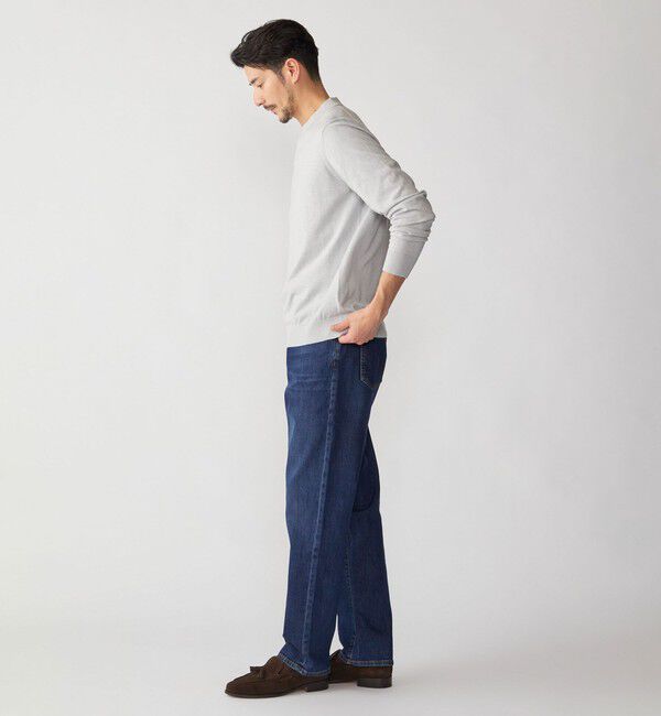 SHIPS「SHIPS:〈手洗い可能〉HANDFRAME 16ゲージ コットン/ウール モックネック ニット」|ニット・セーター|