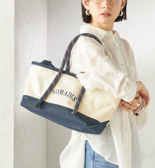 SHIPS for women「【一部SHIPS別注】NOMADIS: CITY TREK」|トートバッグ|ネイビー