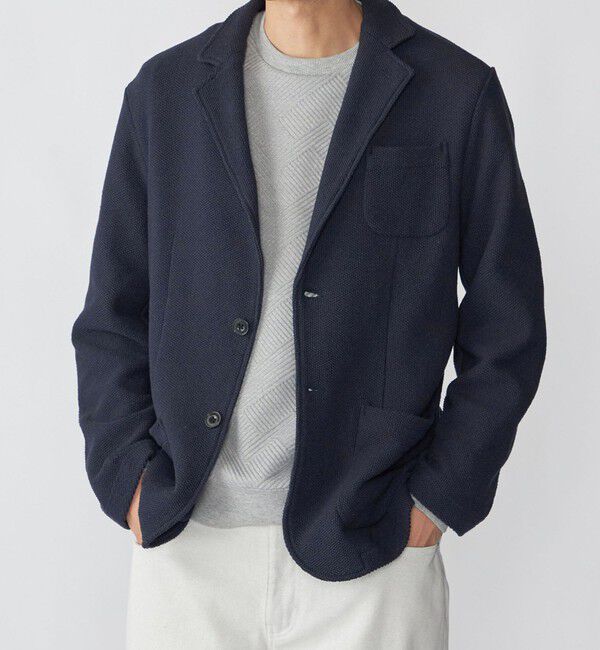 SHIPS「SHIPS: TEXBRID(R) カノコ ジャケット」|その他|ネイビー