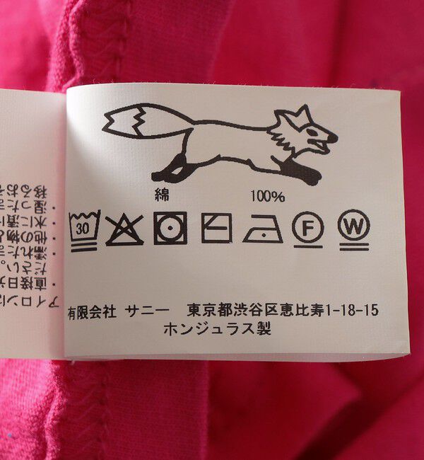 SHIPS any「【SHIPS any別注】PENNEYS:〈洗濯機可能〉THE FOX ショート スリーブ TEE」|Tシャツ・カットソー|