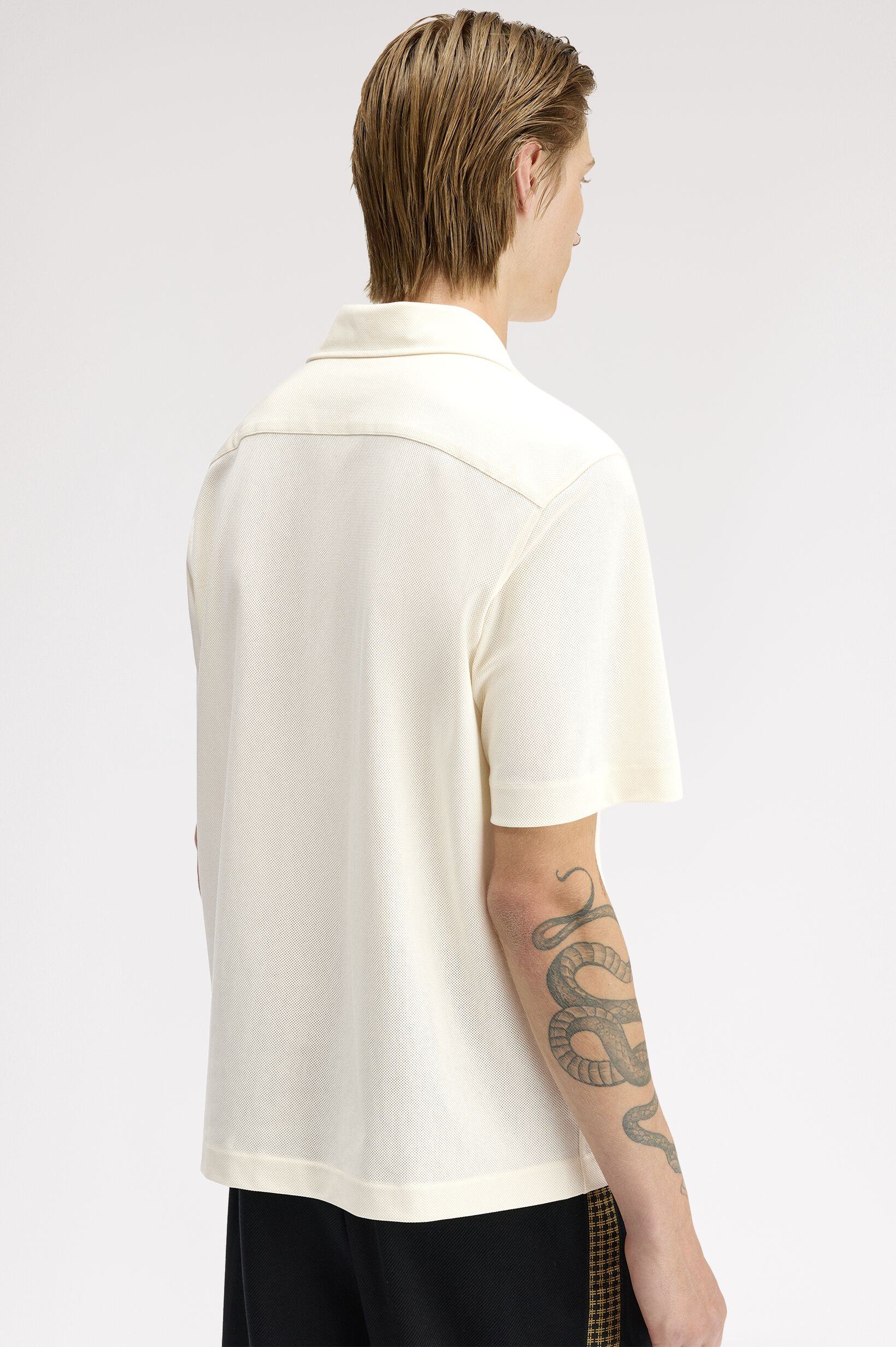 FRED PERRY 「Compress Mesh Revere Collar Shirt」|シャツ・ブラウス|