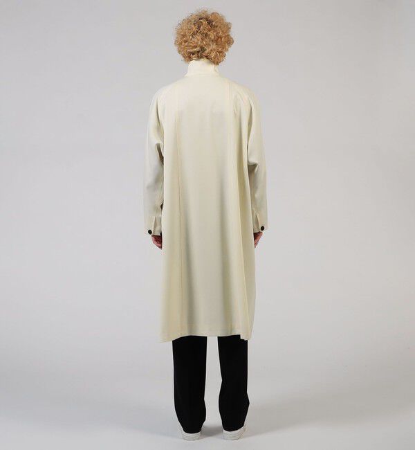 CABaN「ウールギャバジン スタンドカラーコート」|ステンカラーコート|