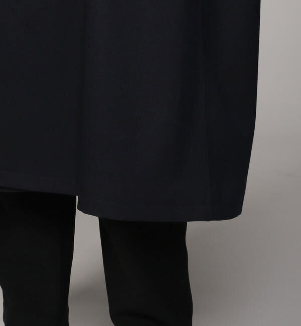 CABaN「ウールギャバジン スタンドカラーコート」|ステンカラーコート|