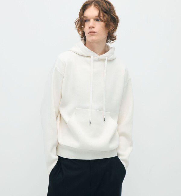 CABaN「CABaN コットンカシミヤ パーカ」|ニット・セーター|