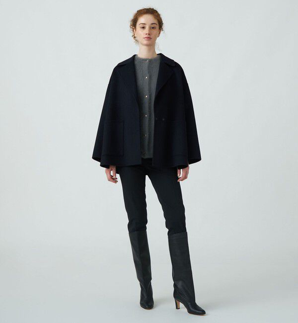 Ballsey「プレミアムウールリバー オープンカラーショートコート」|その他|