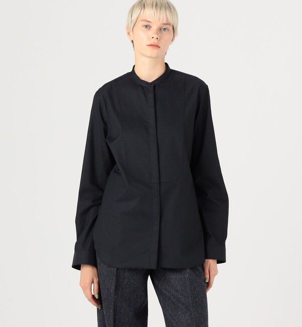 DES PRES「ドビークロス ブザムシャツ」|シャツ・ブラウス|