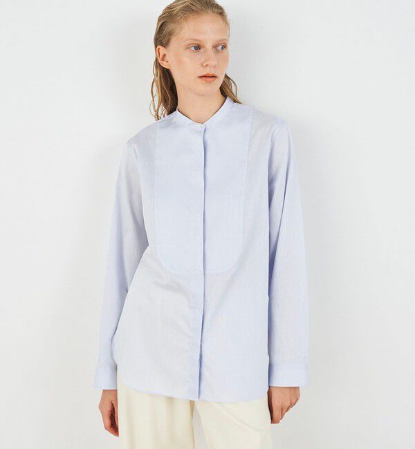 DES PRES「ドビークロス ブザムシャツ」|シャツ・ブラウス|