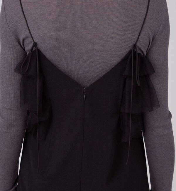 Ballsey「シフォンチュール キャミソールワンピース」|ワンピース|