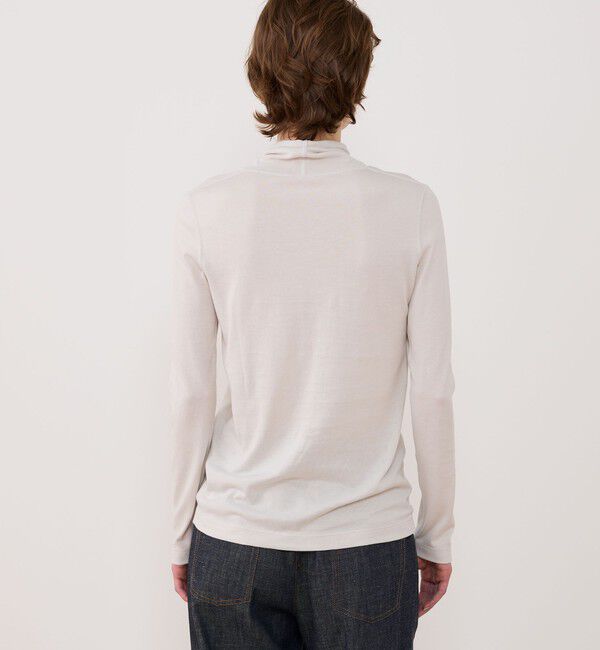GALERIE VIE「パウダーコットン タートルネックプルオーバー」|Tシャツ・カットソー|