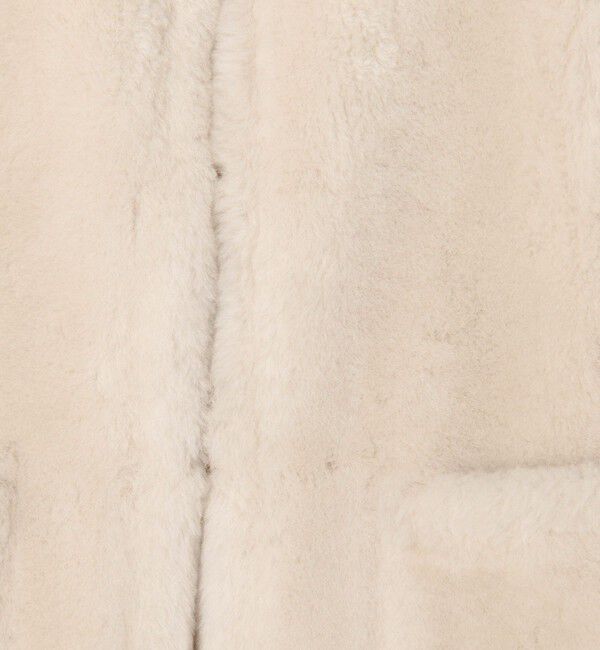 TOMORROWLAND collection「ナッパランムートン リムーバルカラージレ」|ダウンベスト・ベスト|