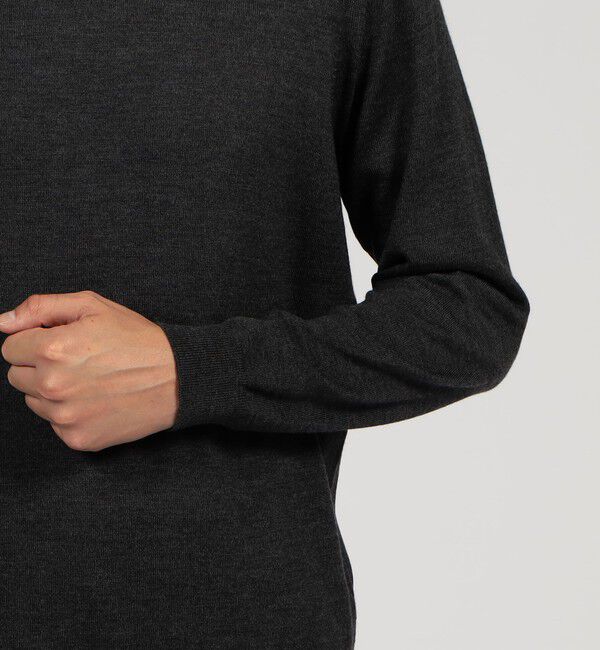 TOMORROWLAND MENS「ウールカシミヤシルク クルーネックプルオーバー」|ニット・セーター|