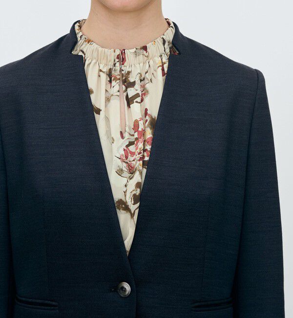 TOMORROWLAND collection「ポリエステルウールモクロディ キザミカラージャケット」|その他|