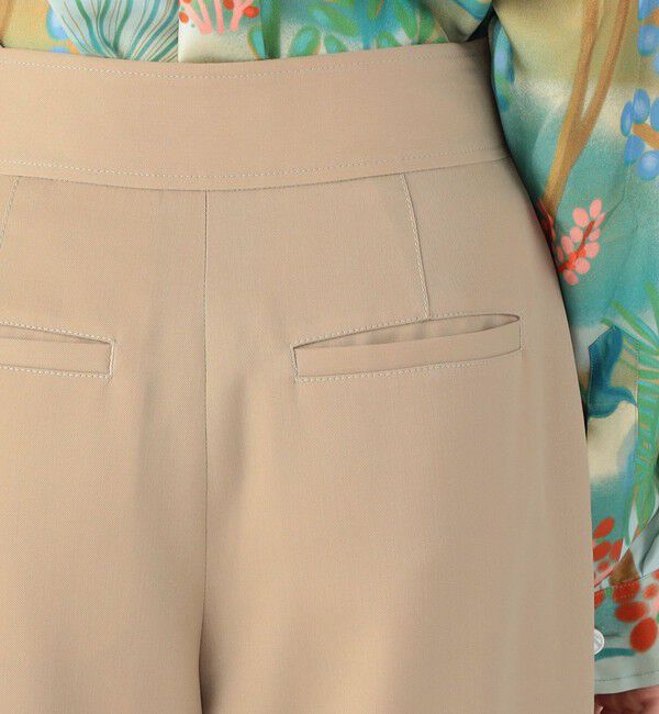 CABaN「ウールライトギャバジン グルカパンツ」|チノ|