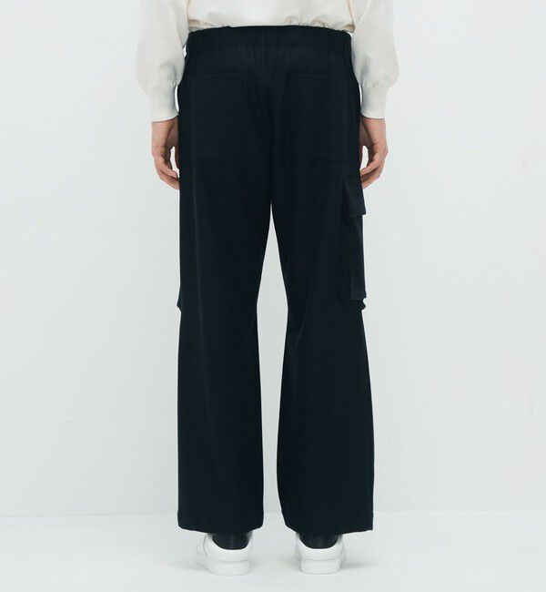 CABaN「CABaN ウールメルトンジャージ カーゴパンツ」|チノ|