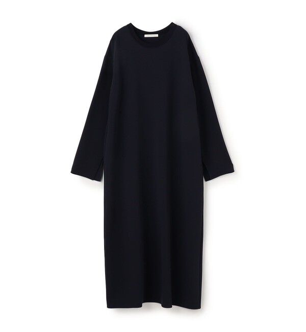 GALERIE VIE「ダブルクロス クルーネックワンピース」|ワンピース|69 ネイビー