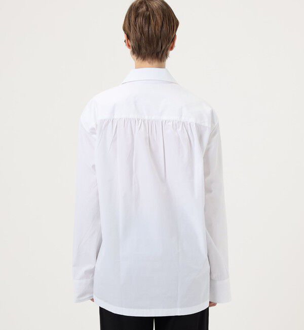 TOMORROWLAND BUYING WEAR「BOURRIENNE ARTISAN コットン オープンカラーシャツ」|シャツ・ブラウス|