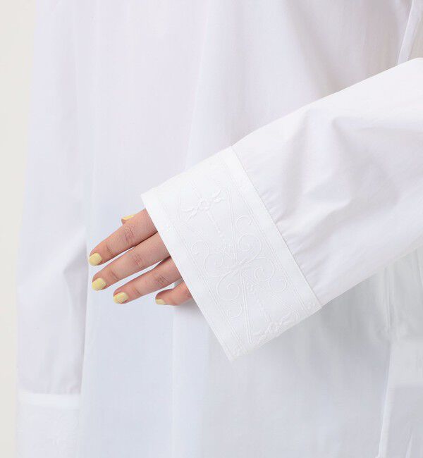 TOMORROWLAND BUYING WEAR「BOURRIENNE ARTISAN コットン オープンカラーシャツ」|シャツ・ブラウス|