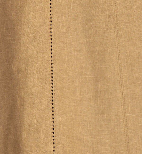 GALERIE VIE「リブコンビフレンチリネン Aラインマキシスカート」|フレア|