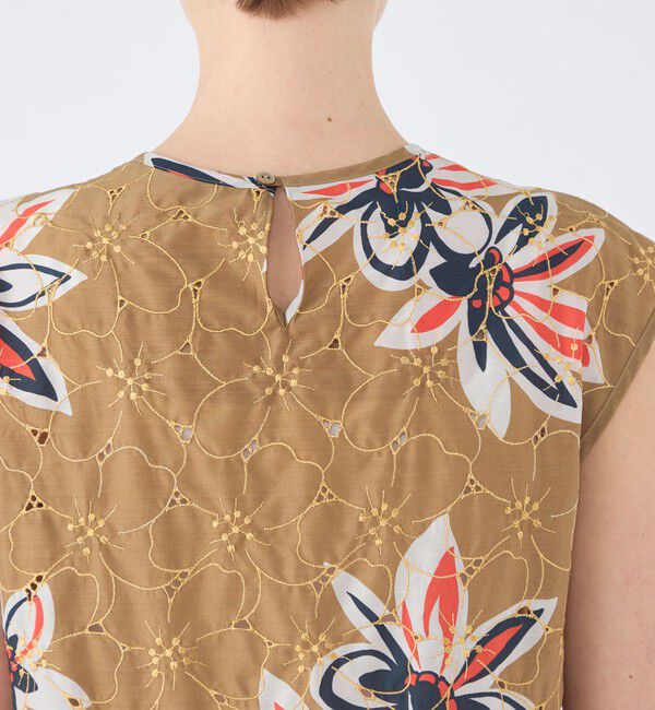 TOMORROWLAND collection「アイレットプルメリア ペプラムブラウス」|シャツ・ブラウス|