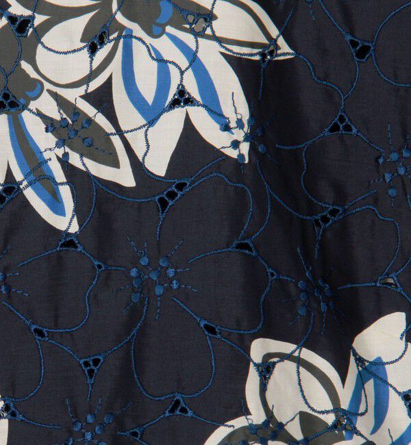 TOMORROWLAND collection「アイレットプルメリア ペプラムブラウス」|シャツ・ブラウス|