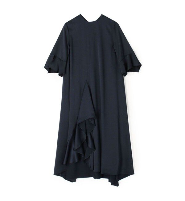 TOMORROWLAND BUYING WEAR「【別注】FLICKA for TOMORROWLAND Ruffle ドレス」|ドレス|69 ダークネイビー