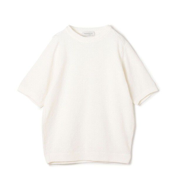 TOMORROWLAND MENS「TOMORROWLAND tricot コットンリネン クルーネックプルオーバーニット」|ニット・セーター|11 ホワイト