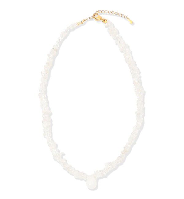 TOMORROWLAND GOODS「STEEN Snow ネックレス」|ネックレス|11 ホワイト