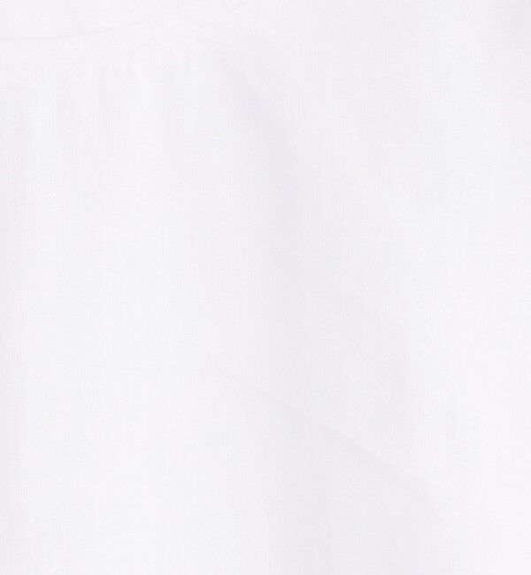 GALERIE VIE「リネン クルーネックシャツ」|シャツ・ブラウス|