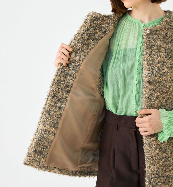 Ballsey「Kate クルーネックジレ」|ダウンベスト・ベスト|