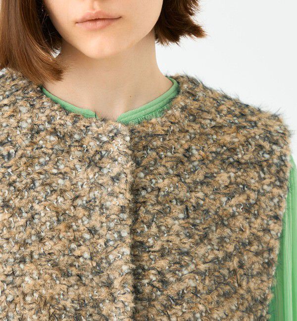 Ballsey「Kate クルーネックジレ」|ダウンベスト・ベスト|