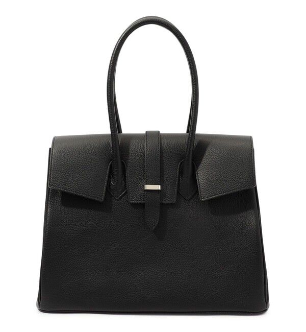 TOMORROWLAND GOODS「【別注】BROOKLYN MUSEUM VOYAGE レザートートバッグ」|トートバッグ|19 ブラック