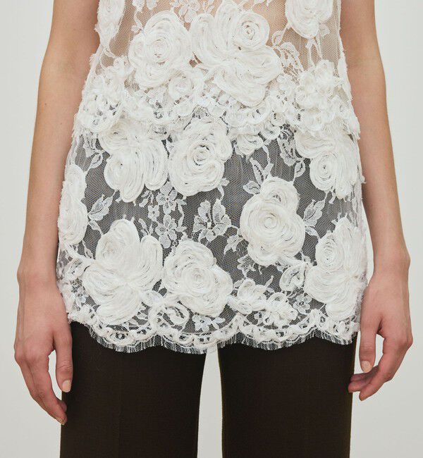 DES PRES「リバーレース キャミソール」|キャミソール|