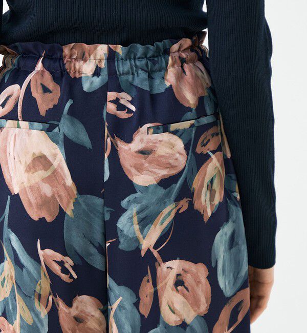 Ballsey「ミラージュフルールプリント セミバナナパンツ」|その他|