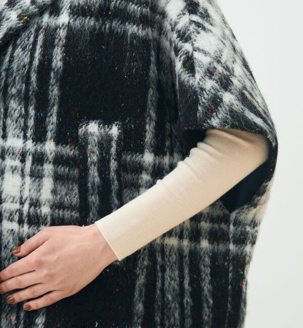 TOMORROWLAND collection「カラーネップチェック ジレクローク」|その他|