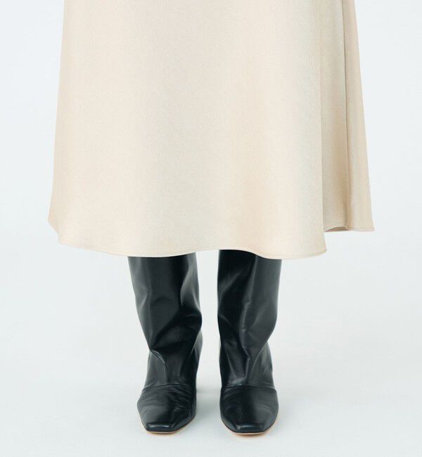 Ballsey「グリッツィーサテン マーメイドスカート」|フレア|