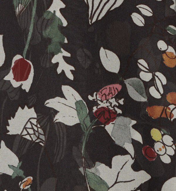 TOMORROWLAND collection「マンダフラワープリント ボウタイブラウス」|シャツ・ブラウス|