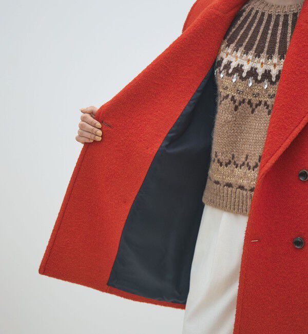 MACPHEE「ブークレーボンディング ダブルブレストコート」|その他|