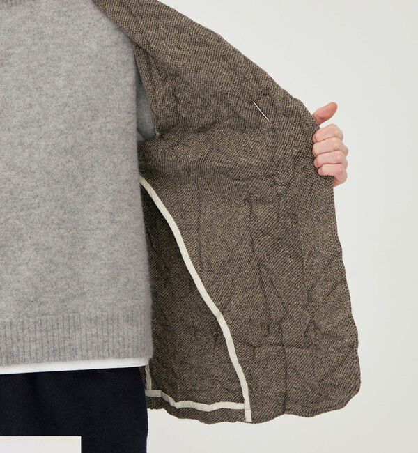 GALERIE VIE「リンクルニット ボタンレスジャケット」|テーラードジャケット|