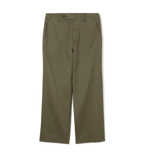 CABaN「コットンツイル ファティーグパンツ」|チノ|57 カーキ